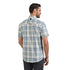 Wrangler Camisa Para Hombre En Color Azul Con Protección Uv.