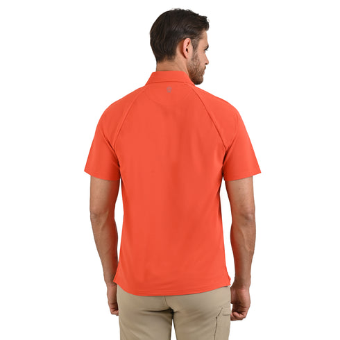 Wrangler Playera Suave En Color Naranja Para Caballero.
