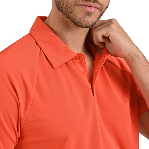 Wrangler Playera Suave En Color Naranja Para Caballero.
