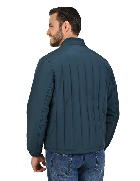 Lee Chamarra Ligera Turquesa para Hombre Estilo Urbano