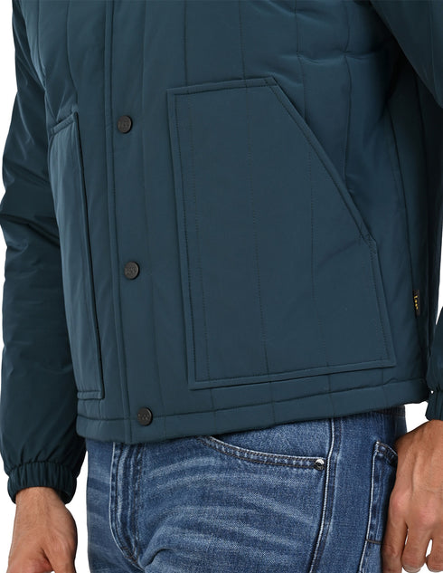 Lee Chamarra Ligera Turquesa para Hombre Estilo Urbano