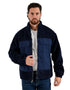 Chamarra Lee Hombre Sherpa Borrega Sintetica Azul Oscuro