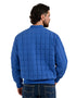 Chamarra Lee Hombre Bomber Acolchada Azul