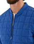 Chamarra Lee Hombre Bomber Acolchada Azul
