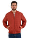 Chamarra Lee Hombre Bomber Acolchada Naranja