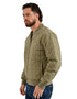 Chamarra Lee Hombre Bomber Acolchada Verde