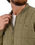 Chamarra Lee Hombre Bomber Acolchada Verde