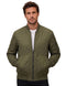 Chamarra Lee Hombre Bomber Clasica Verde Olivo