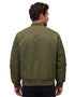 Chamarra Lee Hombre Bomber Clasica Verde Olivo