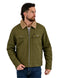 Chamarra Lee Hombre Trucker con Borrega Verde