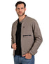 LEE Chamarraligera para Caballero en color taupe con Cuello Mao.