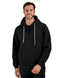 LEE sudadera hoodie negro para caballero con cierre y estampado en espalda.