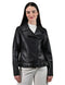 Chamarra Tipo Biker de Mujer marca Lee en Color Negro.