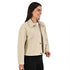 Chamarra Lee Dama Corta Cuello Camisero Beige