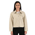 Chamarra Lee Dama Corta Cuello Camisero Beige