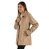 Chamarra Nine West Dama Cuello Borrega Latte