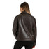 Chamarra Nine West Dama Cuello Camisero Café