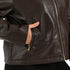 Chamarra Nine West Dama Cuello Camisero Café