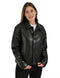 Chamarra Nine West Dama Cuello Camisero Negro