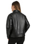 Chamarra Nine West Dama Cuello Camisero Negro