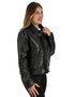 Chamarra Nine West Dama Cuello Camisero Negro