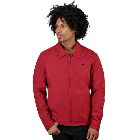 Chamarra ligera Perry Ellis para hombre roja