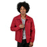 Chamarra ligera Perry Ellis para hombre roja