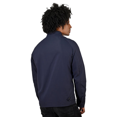 Chamarra Perry Ellis Casual Cuello Mao Azul Marino para Caballero.