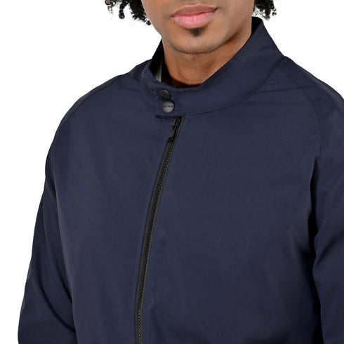 Chamarra Perry Ellis Casual Cuello Mao Azul Marino para Caballero.