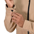 Chamarra Perry Ellis Casual con Cuello Mao en color Kakhi para Caballero.