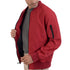 Chamarra ligera Perry Ellis para hombre roja