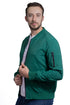 Chamarra ligera Perry Ellis para hombre verde