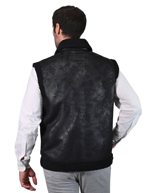 Chamarra ligera Perry Ellis para hombre negra