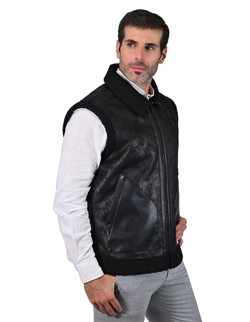 Chamarra ligera Perry Ellis para hombre negra