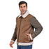 Chamarra ligera Perry Ellis para hombre café oscuro