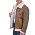 Chamarra ligera Perry Ellis para hombre café oscuro