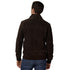 Chamarra de piel Perry Ellis para hombre negra