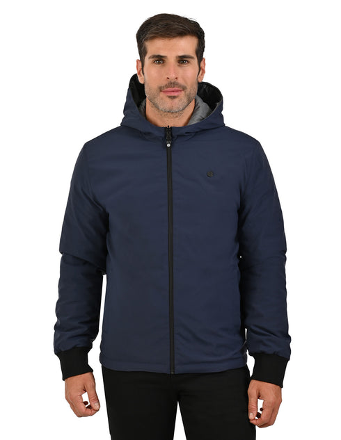 Chamarra PORTFOLIO para caballero doble vista en azul Marino.