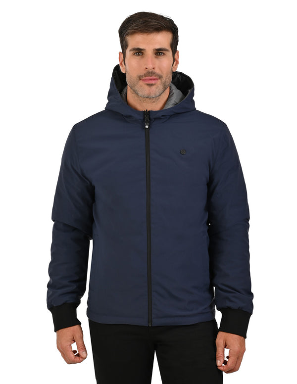 Chamarra PORTFOLIO para caballero doble vista en azul Marino.