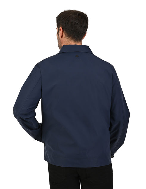 Chamarra Casual PORTFOLIO para hombre con bolsillo interno.