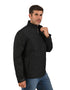 Chamarra color negro PORTFOLIO para caballero estilo puffer.