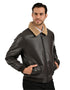 Chamarra Perry Ellis Portfolio Tipo Aviador Café