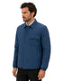Chamarra Perry Ellis Portfolio Acolchada Azul Marino