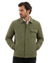 Chamarra Perry Ellis Portfolio Acolchada Verde Olovo