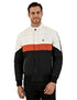 Chamarra Perry Ellis Portfolio Acolchada Negro/Naranja