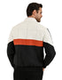 Chamarra Perry Ellis Portfolio Acolchada Negro/Naranja