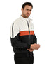 Chamarra Perry Ellis Portfolio Acolchada Negro/Naranja