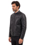Chamarra Perry Ellis Portfolio Tipo Racer Negro