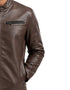Chamarra Perry Ellis Portfolio Tipo Racer Café