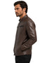 Chamarra Perry Ellis Portfolio Tipo Racer Café